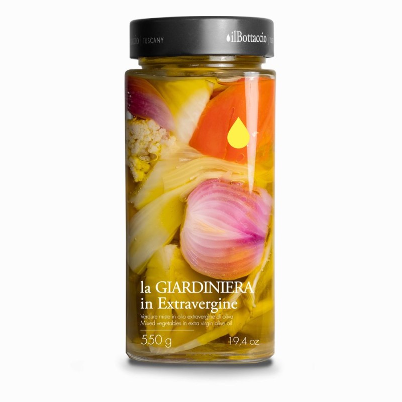 the GIARDINIERA in extra virgin olive oil | 550 gr
