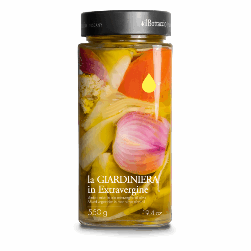 the GIARDINIERA in extra virgin olive oil | 550 gr