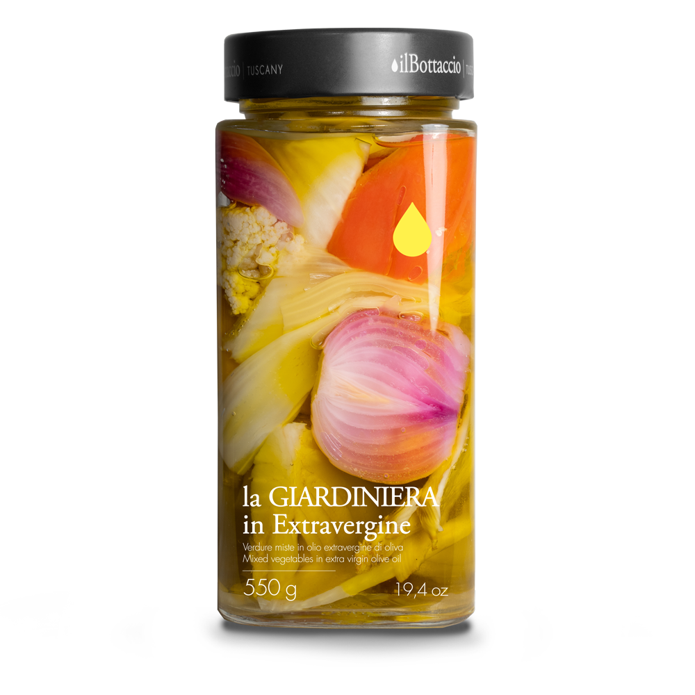 the GIARDINIERA in extra virgin olive oil | 550 gr