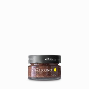Leccino olive pesto with extra virgin olive oil