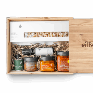 Box legno Prelibatezze Toscane