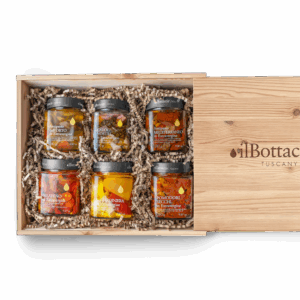 Box legno Sottoli in olio extravergine di oliva