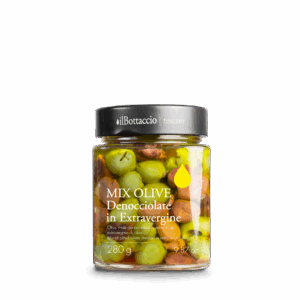 MIX OLIVES Denocciolate seasoned in extra virgin | 280 gr