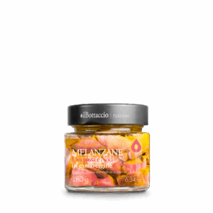 EGGPLANTS, Raisins and Walnuts in extra virgin | 180 gr